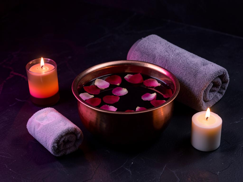 Reflexology treatment